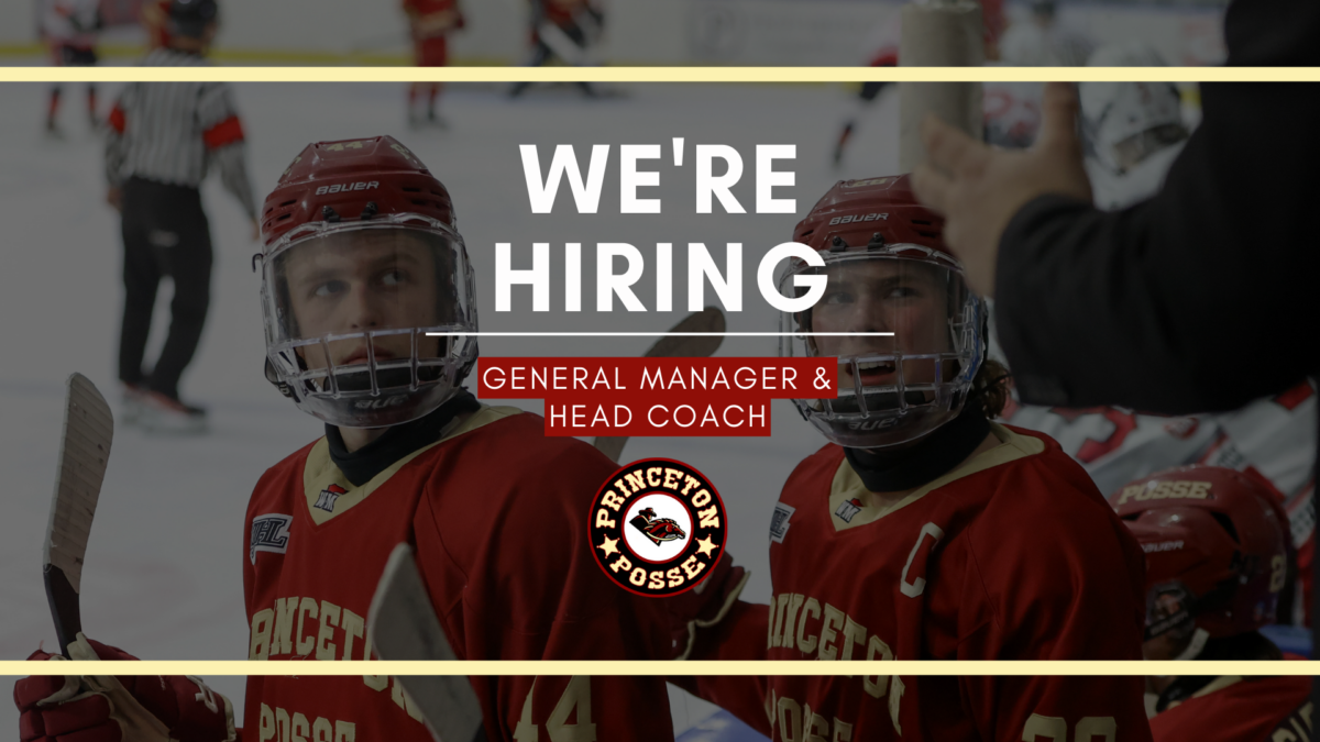 Hiring – General Manager & Head Coach